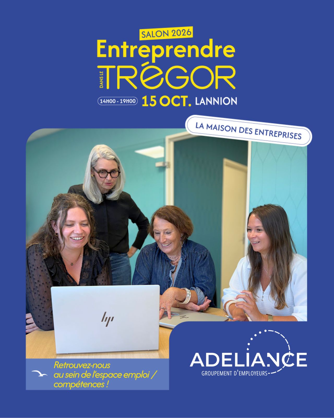 Adéliance au salon Entreprendre dans le Tregor